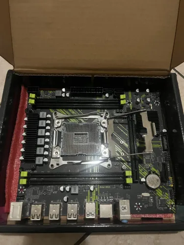 Placa mãe X99 DDR4 não dá vídeo 