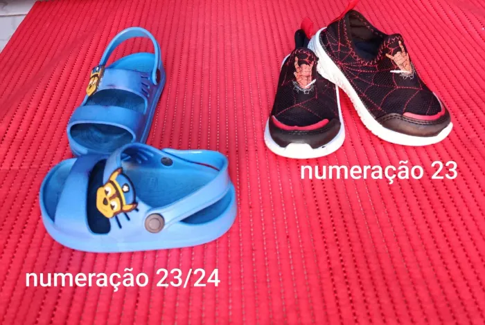 Vendo sapatinho infantil sandália masculino