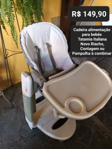 Cadeira alimentação para bebê