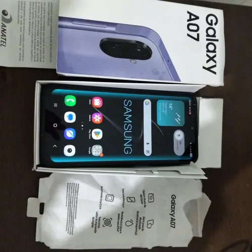 Celular Samsung A07 128g 1 semana
