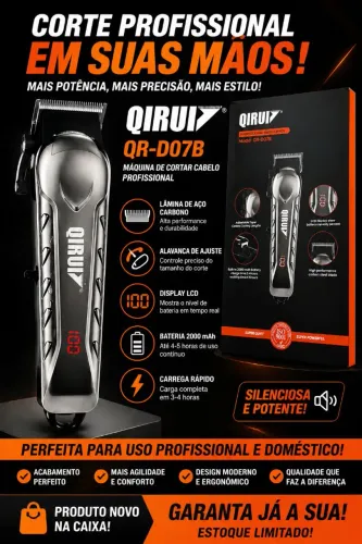 Máquina de cortar cabelo nova