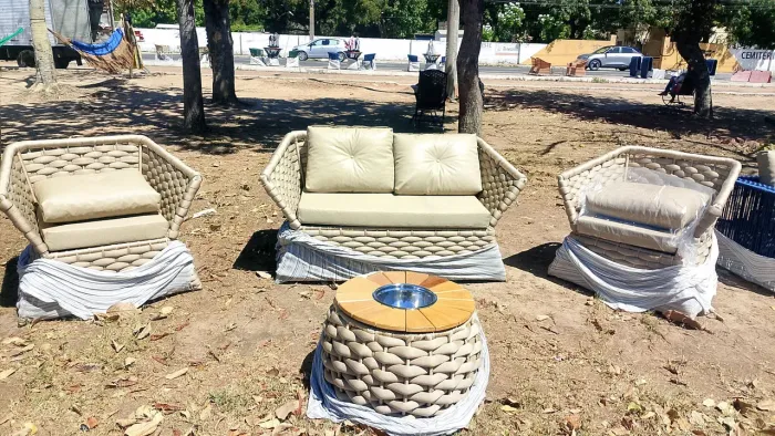 Conjunto de corda náutica