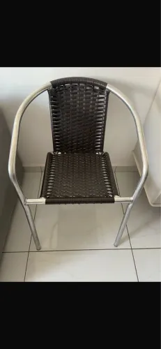 Conjunto cadeira de varanda