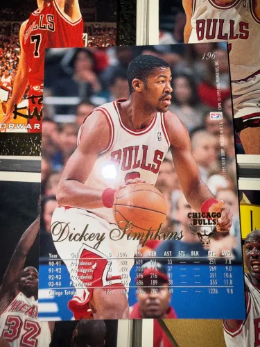 Dickey Simpkins 1994-95 Fleer Flair #196 RC ROOKIE CARD