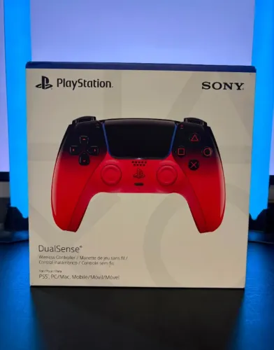 Dualsense Hyperpop Red - NOVO/LACRADO