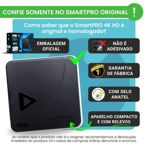 SMART PRO 4KHD + BRINDE
