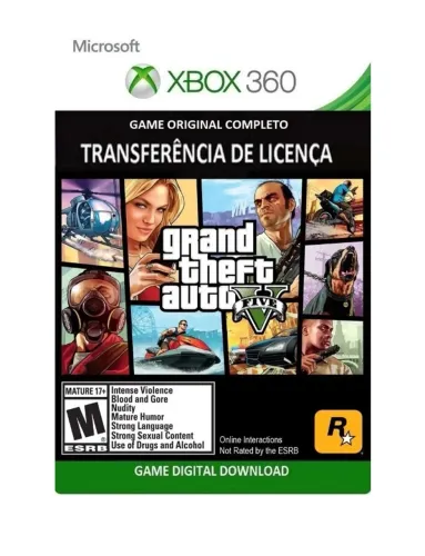 Gta 5 Xbox 360 Jogo Original