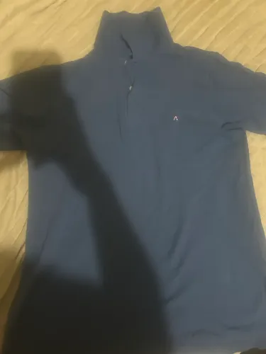 camiseta polo aramis, azul.