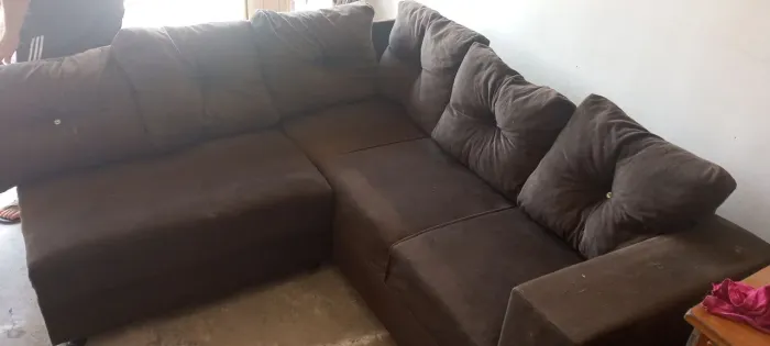 Vendo conjunto sofá com poltrona 