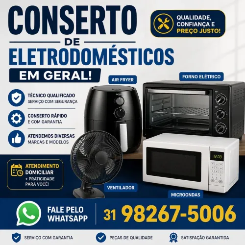 Conserto de eletrodomésticos 
