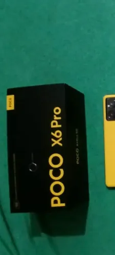 Poco X6 pro 5g 512 12 de memória RAM