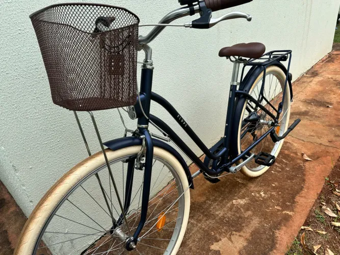 Bicicleta Vintage retrô Decathlon ELOPS 520