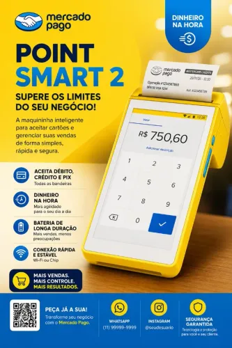 Máquina de cartão POINT SMART 2