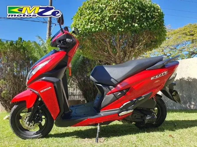 HONDA ELITE 125 2025 VERMELHA COM 4.900 KM