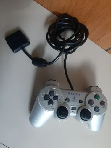 Controle ps2 prata(silver) ORIGINAL Série A