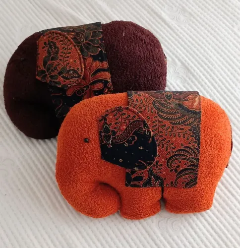 Par de Almofadas De Elefante Boho Chic Étnicas Decorativas