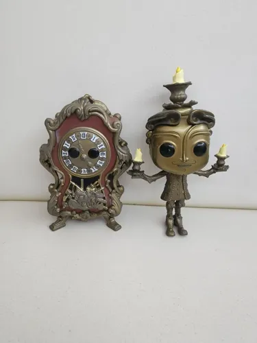 Funko Pop Lumière e Orlofe Bela e a Fera O filme Original