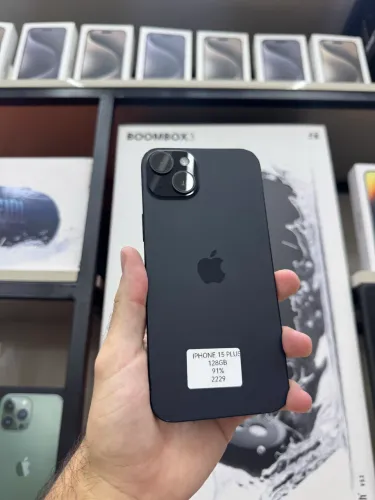 IPHONE 15 PLUS 128GB BLACK 5G SEMI NOVO SUPER PROMOÇÃO JUNHO
