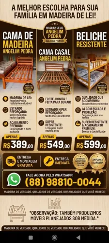 Camas a venda , super barato com entrega e montagem grátis