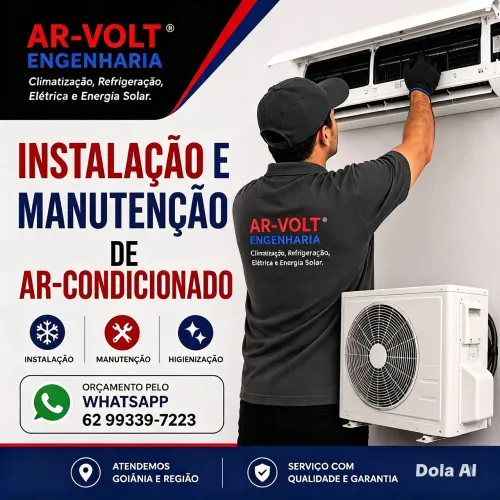 Instalação de ar-condicionado