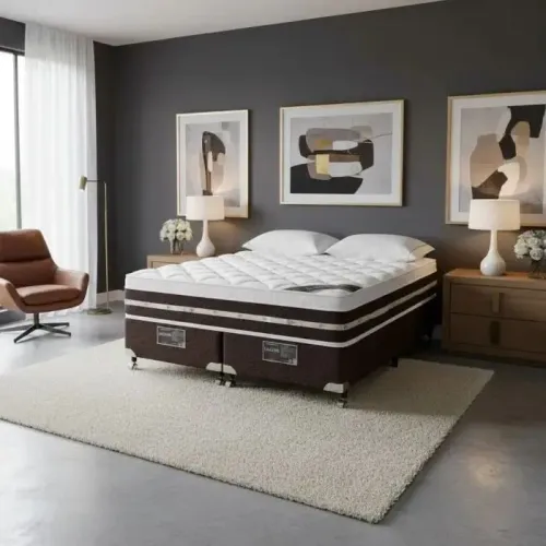CAMA KING AMERICANO CASTOR