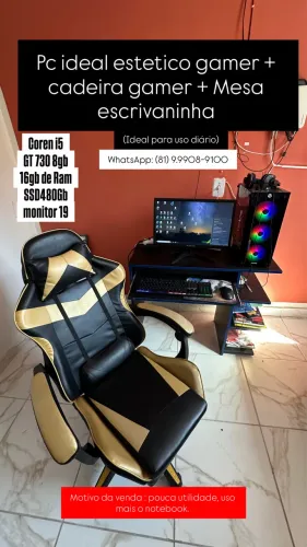 Pc estético gamer