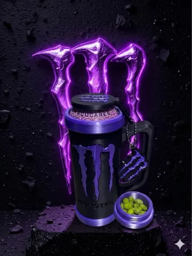 Porta Lata Monster