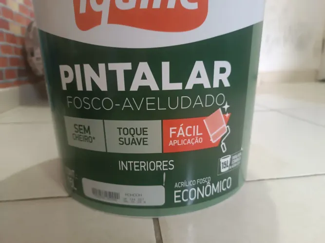 Balde de tinta paredex iquine 15 litros