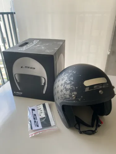 Capacete LS2 aberto 60cm