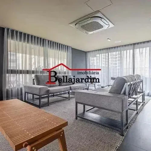 Apartamento Studio mobiliado completo no Bairro Jardins em São Paulo/SP