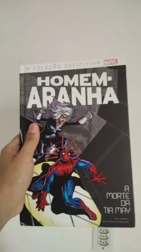 Hq Marvel salvat homem aranha A morte da tia may