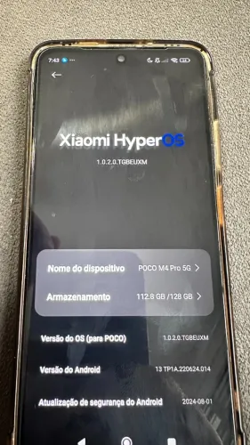Smartphone Poco M4 Pro 5G com Acessórios