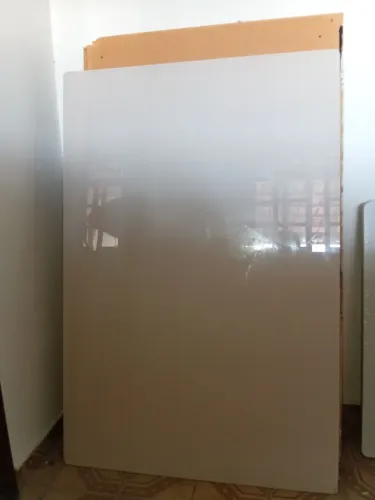 Tampo de mesa vidro MDF White of