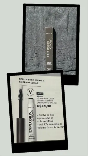 Mascara de silios make b