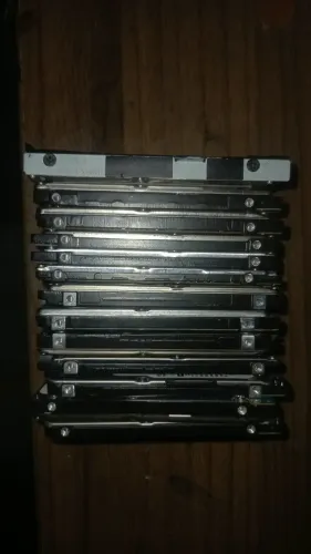 10 HD 500gb e 4 HD 320gb saúde 100%