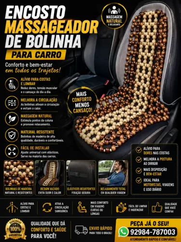 Capas de carros para bancos, e capa de bolinha massageadora, e capa de volante