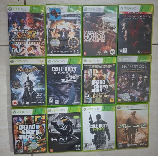 JOGOS ORIGINAIS XBOX 360