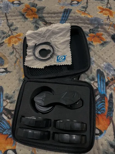 Kit Lentes e Filtros Profissionais Apexel P/ Celular (Estojo Completo)