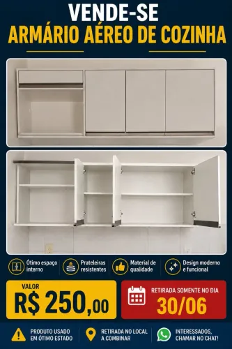 Armário Aéreo Para Cozinha 