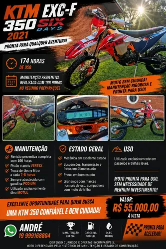 KTM Six Days 350 