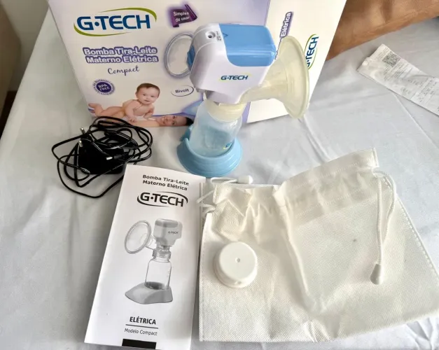 Bomba tira leite elétrica materno g-Tech