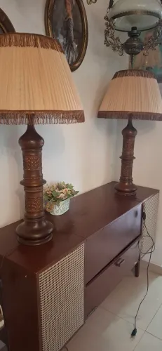 Lustre madeira antigo