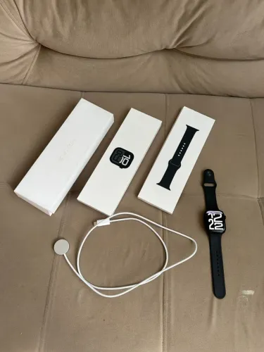 Apple Watch Series 10 Black - Caixa, Garantia e Nota Fiscal