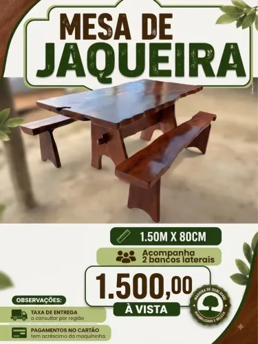 Mesas rústicas