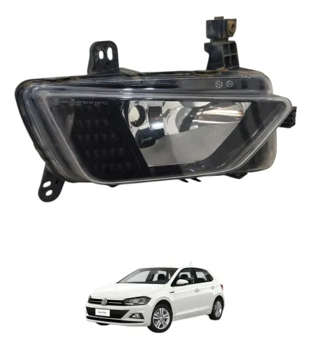Farol De Milha Esquerdo Volkswagen Polo Comfortline 2019