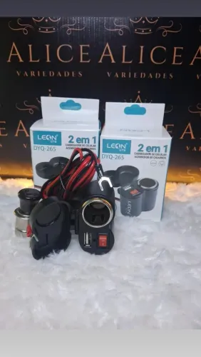 Carregador de moto USB 