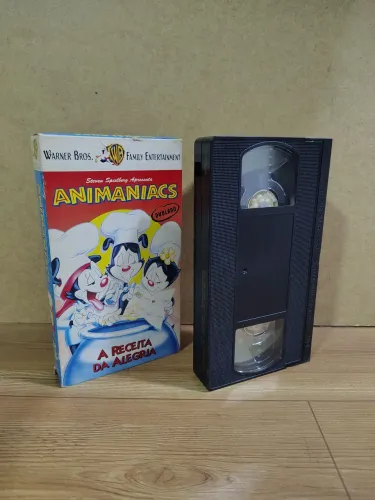 Fita VHS Animaniacs - Funcionando