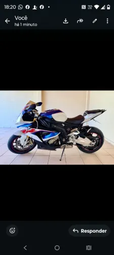 Vendo moto BMW esportiva