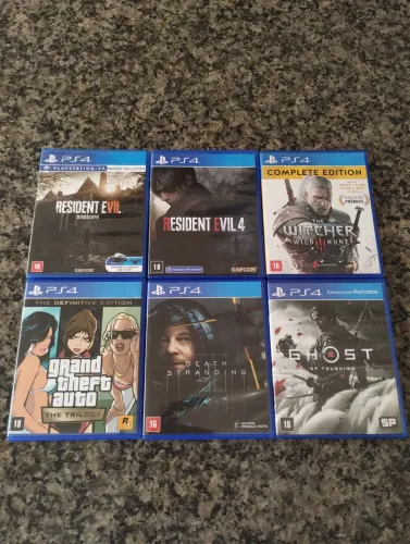Lote de Jogos Ps4