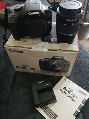 CANON T100 COM LENTE + BRINDE